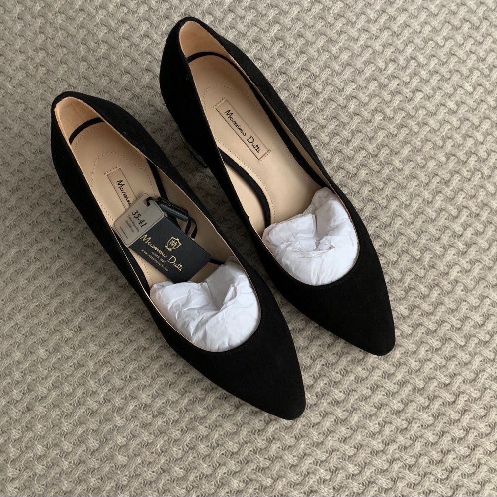 ๐ Suede Court Shoes - Picture 6 of 14